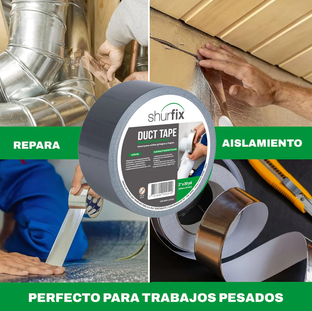 Cinta de aluminio Exrteme